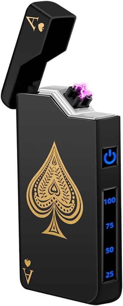 Electric Lighter Rechargeable Plasma Lighter Men Cool Ace Pocket Lighters