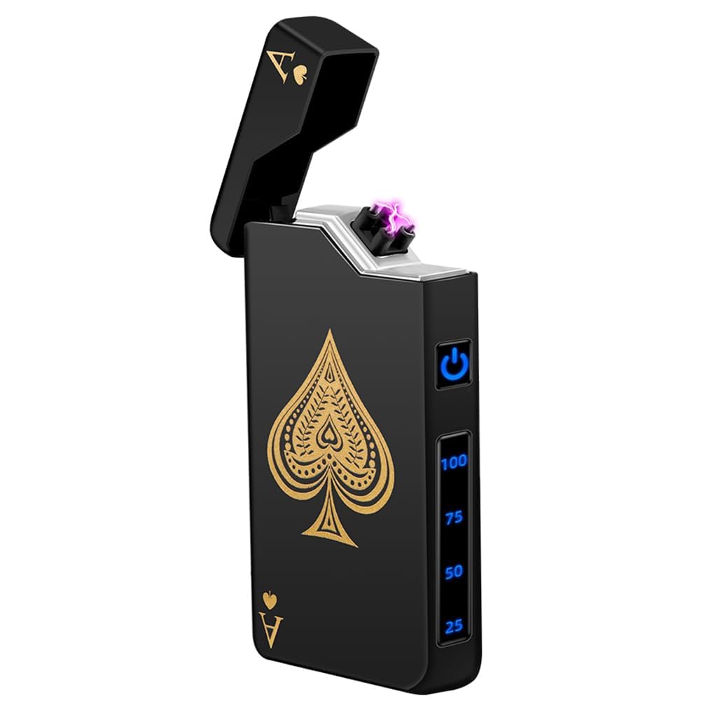 Electric Lighter Rechargeable Plasma Lighter Men Cool Ace Pocket Lighters