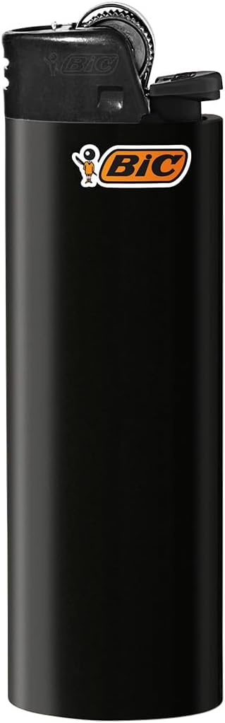 BIC Maxi Pocket Lighter, Special Edition Series, Black, 50 Count Tray of Lighters
