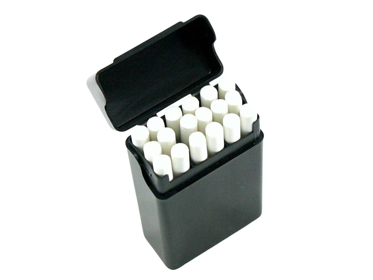 Skyway Cigarette Case Holder Box Crushproof with Dividers for 100’s Size Cigarettes - Women and Men - Perfect for Roll Your Own and Regular Cigs - Set of 3 Black