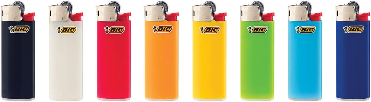 BIC Mini Lighter, Assorted Colors, 6-Pack (Packaging Varies)