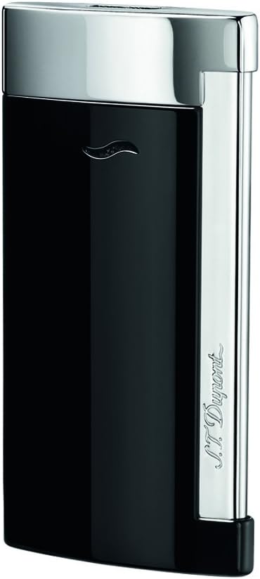 S.T. Dupont Slim 7 Lighter - Black/Gold