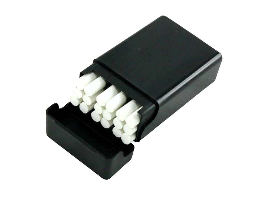 Skyway Cigarette Case Holder Box Crushproof with Dividers for 100’s Size Cigarettes - Women and Men - Perfect for Roll Your Own and Regular Cigs - Set of 3 Black