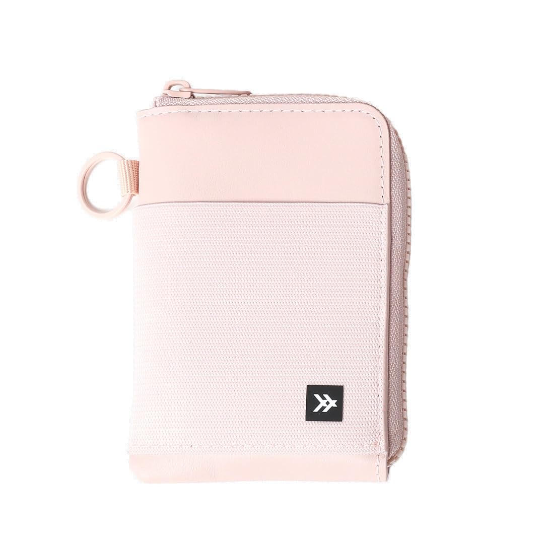 Thread Wallets RFID Blocking Leather Zip Wallet with Card Holder for Men and Women (Blossom)