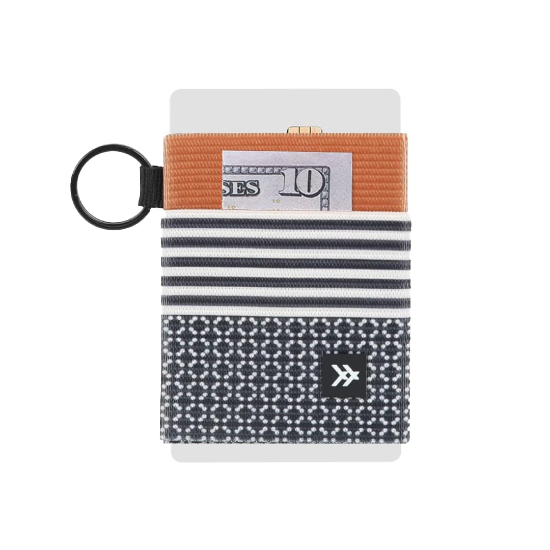 Thread Wallets Ultra Slim Minimalist Card Holder Wallet for Men and Women (Luna (Beige), One Size)