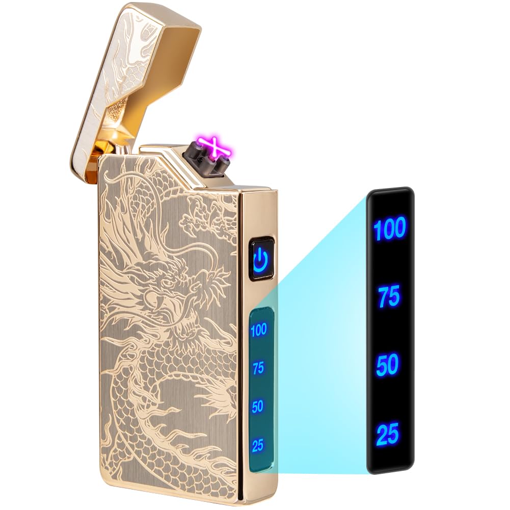 Electric Lighter Rechargeable Plasma Lighter Men Cool Ace Pocket Lighters