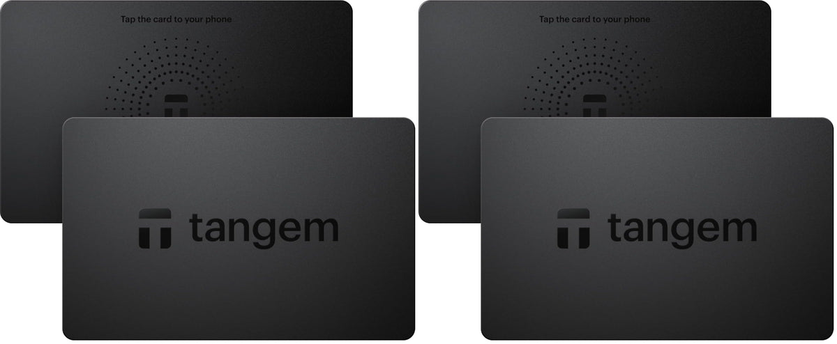 TANGEM Crypto Wallet Pack of 2 – Trusted Cold Storage Hardware Wallet