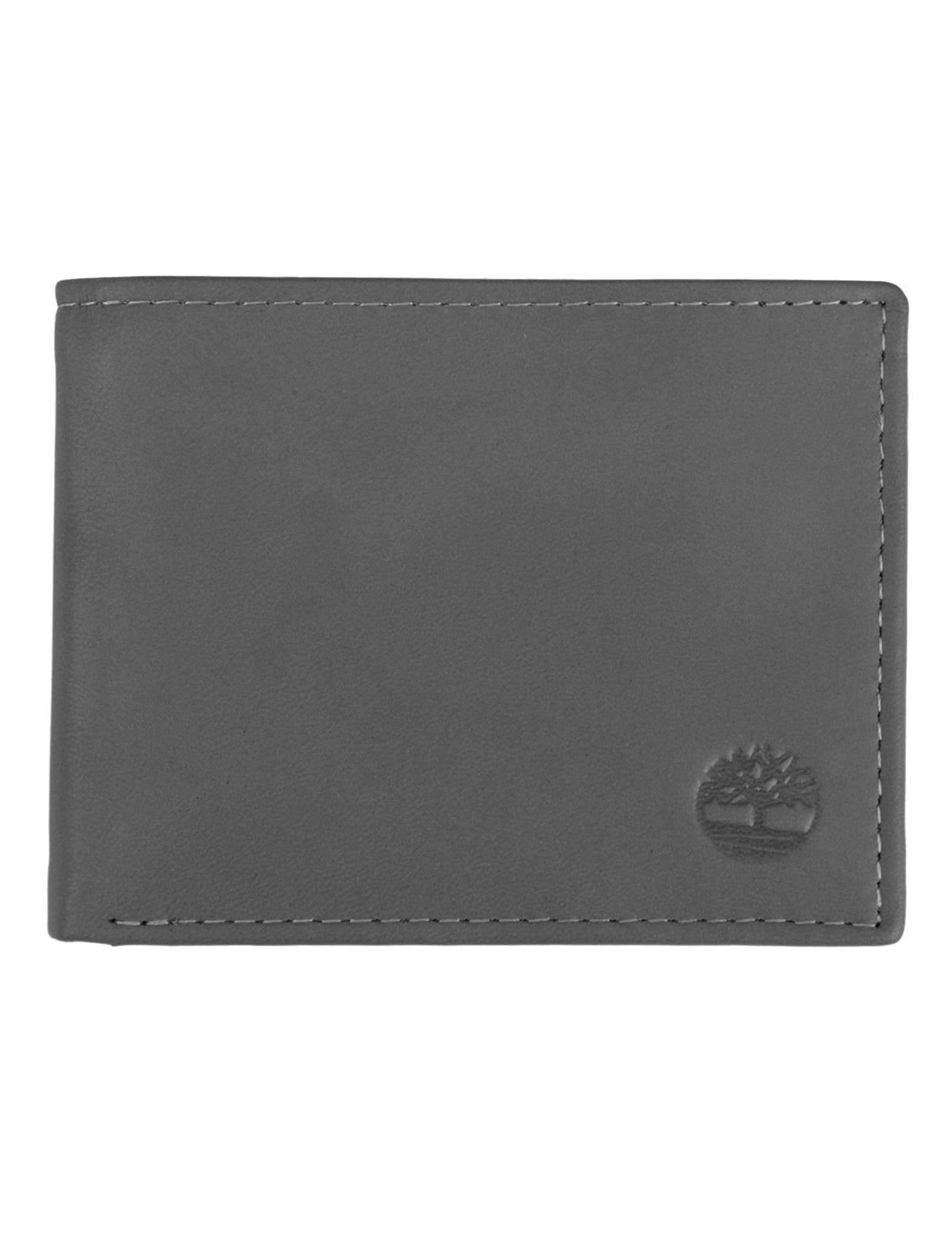 Timberland Men's Leather Wallet With Attached Flip Pocket