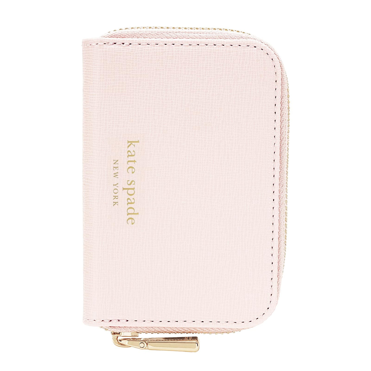 kate spade new york Devin Zip Magnetic Card Holder/Wallet - Chalk Pink