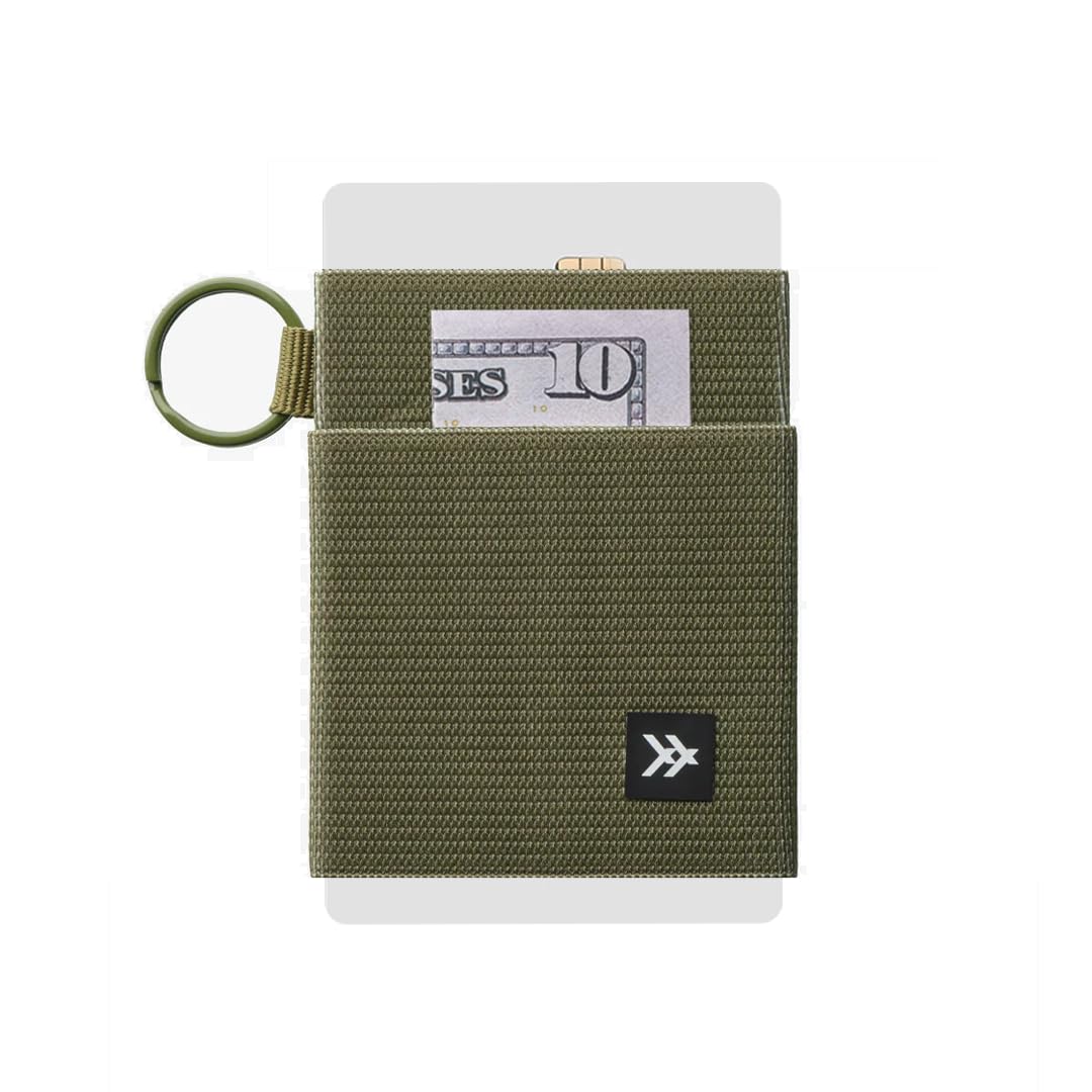 Thread Wallets Ultra Slim Minimalist Card Holder Wallet for Men and Women (Luna (Beige), One Size)