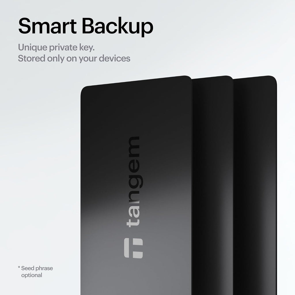 TANGEM Crypto Wallet Pack of 3 – Trusted Cold Storage Hardware Wallet