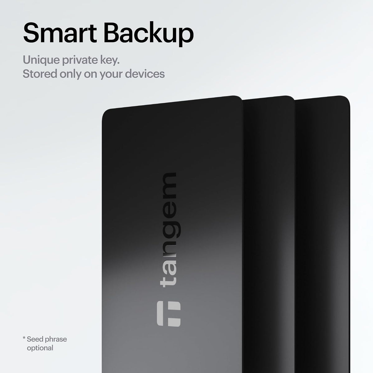 TANGEM Crypto Wallet Pack of 3 – Trusted Cold Storage Hardware Wallet