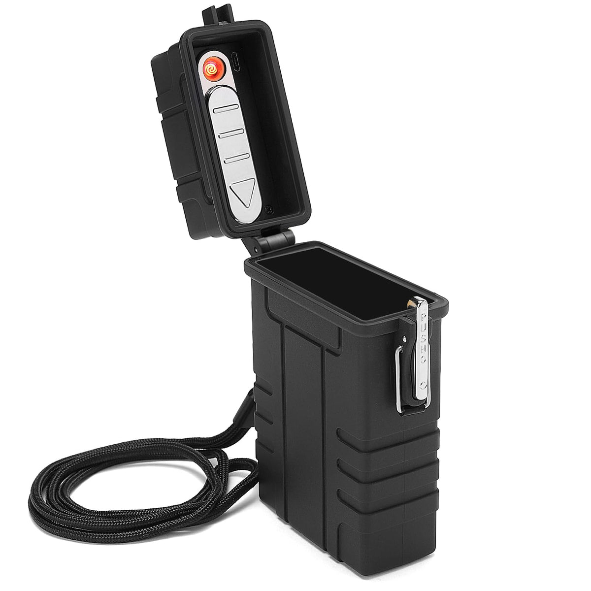 Waterproof Case, Airtight Holder Case, EDC Survival Container