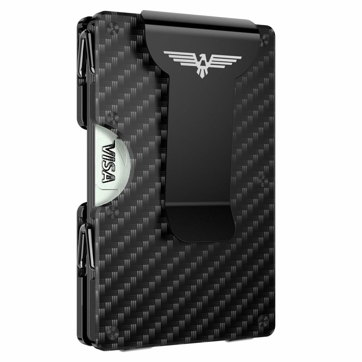 Lenvoten Upgraded Hinged Minimalist Wallet for Men, RFID Blocking Wallet