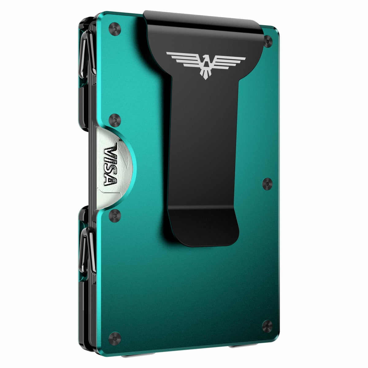 Lenvoten Upgraded Hinged Minimalist Wallet for Men, RFID Blocking Wallet