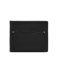 Fossil Men's Derrick Leather Slim Wallet for Men, Minimalist Magnetic Money Clip Bifold Front Pocket Wallet, Brown