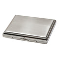 Tsubota Pearl Tobacco Case, King Size/Short 3.3 inches (85 mm), Storage for 16 Bottles, Satin, Silver 1-90426-81
