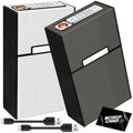 roygra Cigarette Case (2 Pack), Rechargeable Lighter and USB Charging Cable