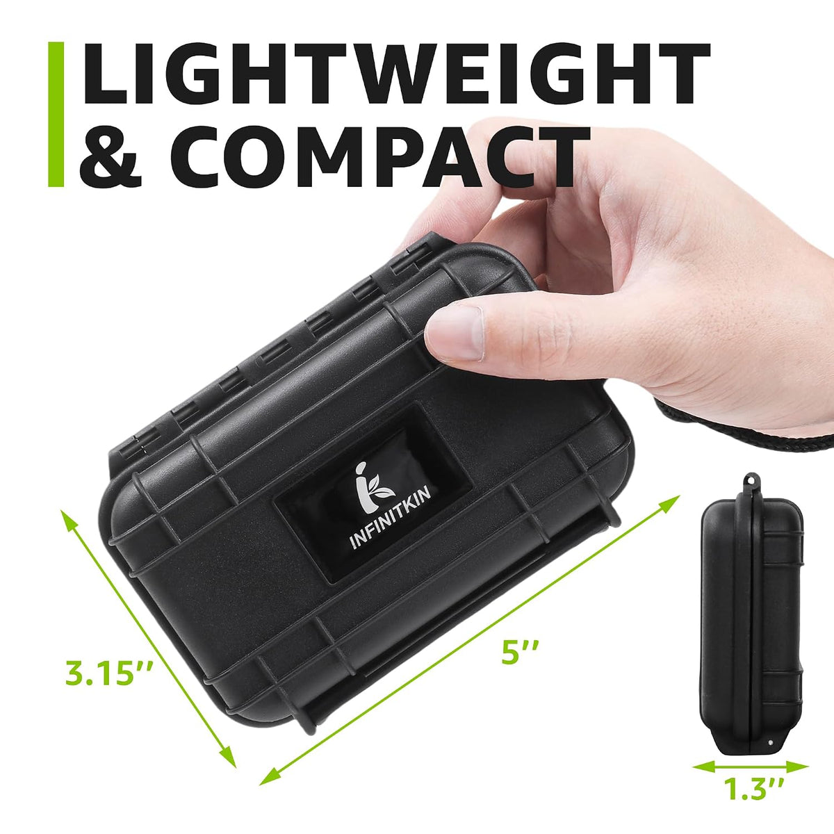 INFINITKIN Smell Proof Storage Box & Smell Proof Container