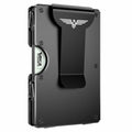 Lenvoten Upgraded Hinged Minimalist Wallet for Men, RFID Blocking Wallet