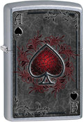 Zippo Lighter: Ace of Spades - Street Chrome 79476