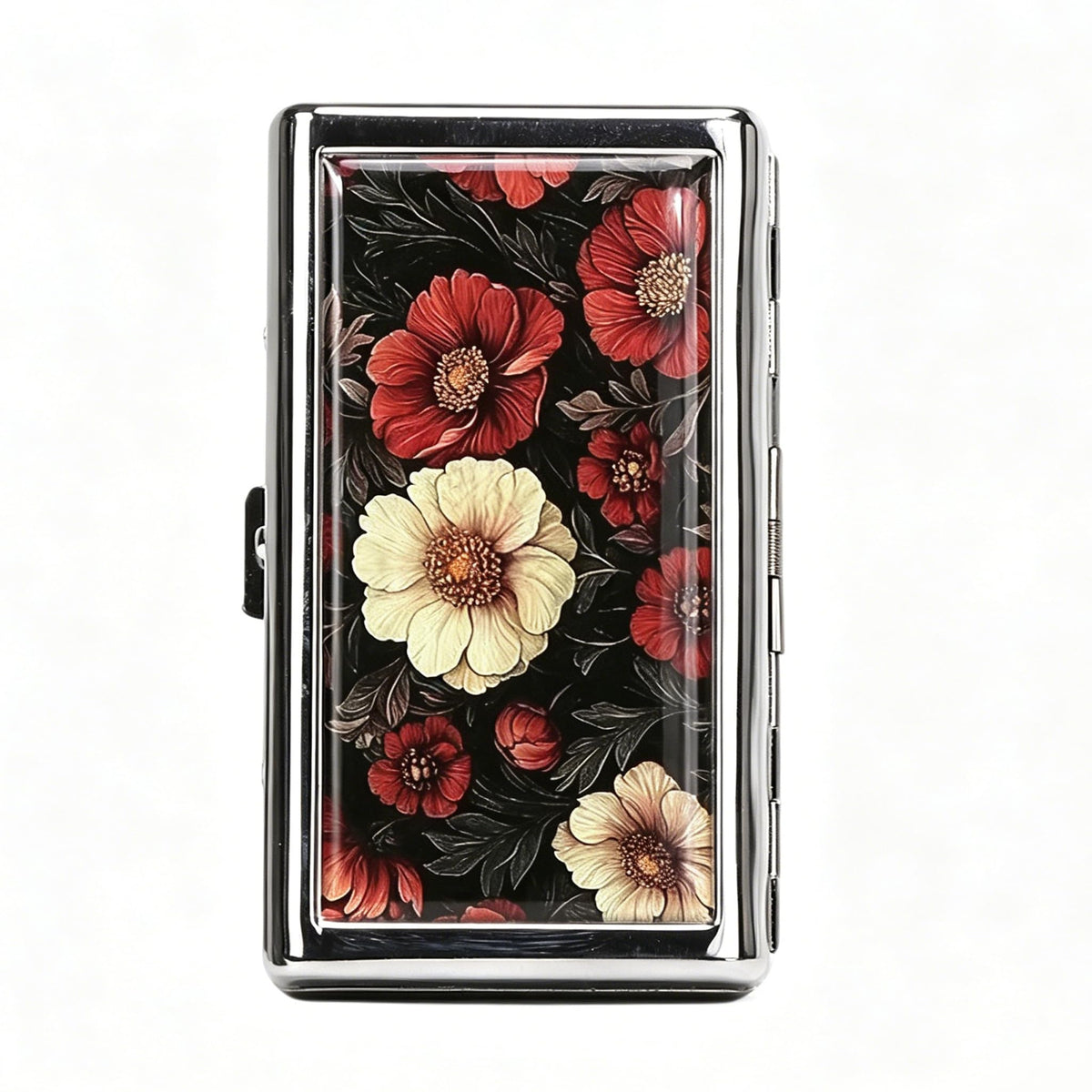 2026 New Vintage Versatile Metal Case with Easy Snap, Vintage-Style Versatile Card & Cash Case, Elegant and Rebellious Card Box for Credit Cards Cash Id Business Cards (Leopard)