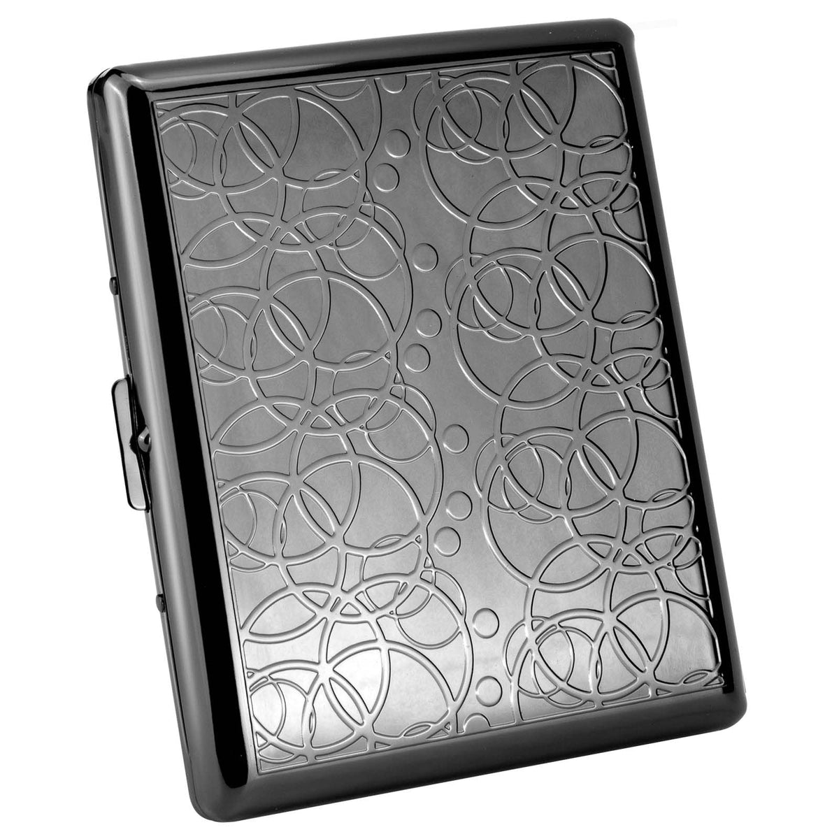 Goshentech Retro Metal case,Plated Bronze,20 Capacity,for Men and Women (Bronze,100mm King Size)