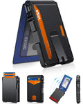 Wallet for Men, Mens Minimalist Wallet 9-13 Cards, Slim Compact RFID Wallet