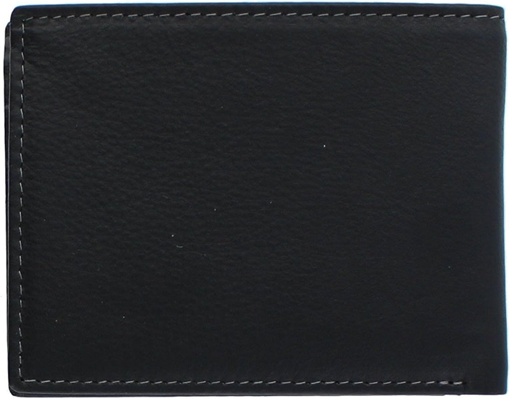 Timberland Men's Wellington Leather Rfid Bifold Commuter Security Wallet, Black, One Size