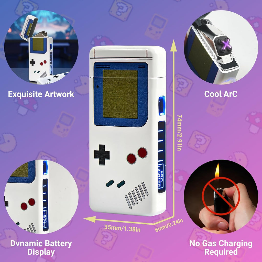 Electric Lighter, Cool Rechargeable Plasma Arc Lighter, Men's Gifts
