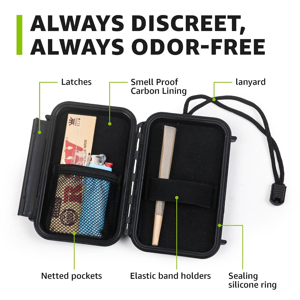 INFINITKIN Smell Proof Storage Box & Smell Proof Container