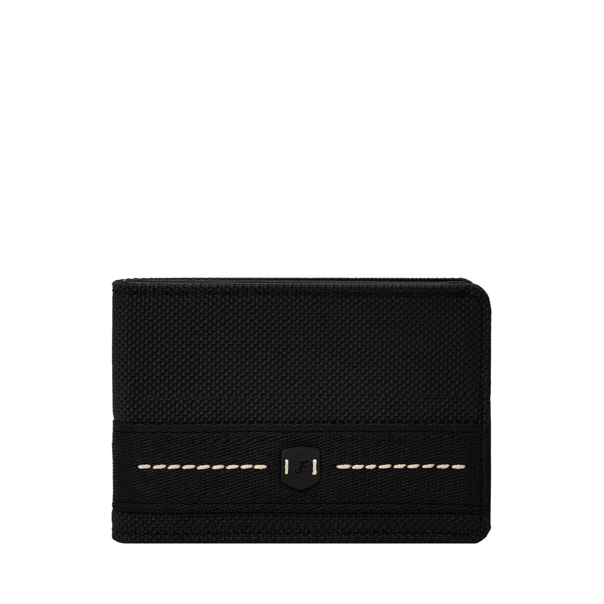 Fossil Men's Derrick Leather Slim Wallet for Men, Minimalist Magnetic Money Clip Bifold Front Pocket Wallet, Brown