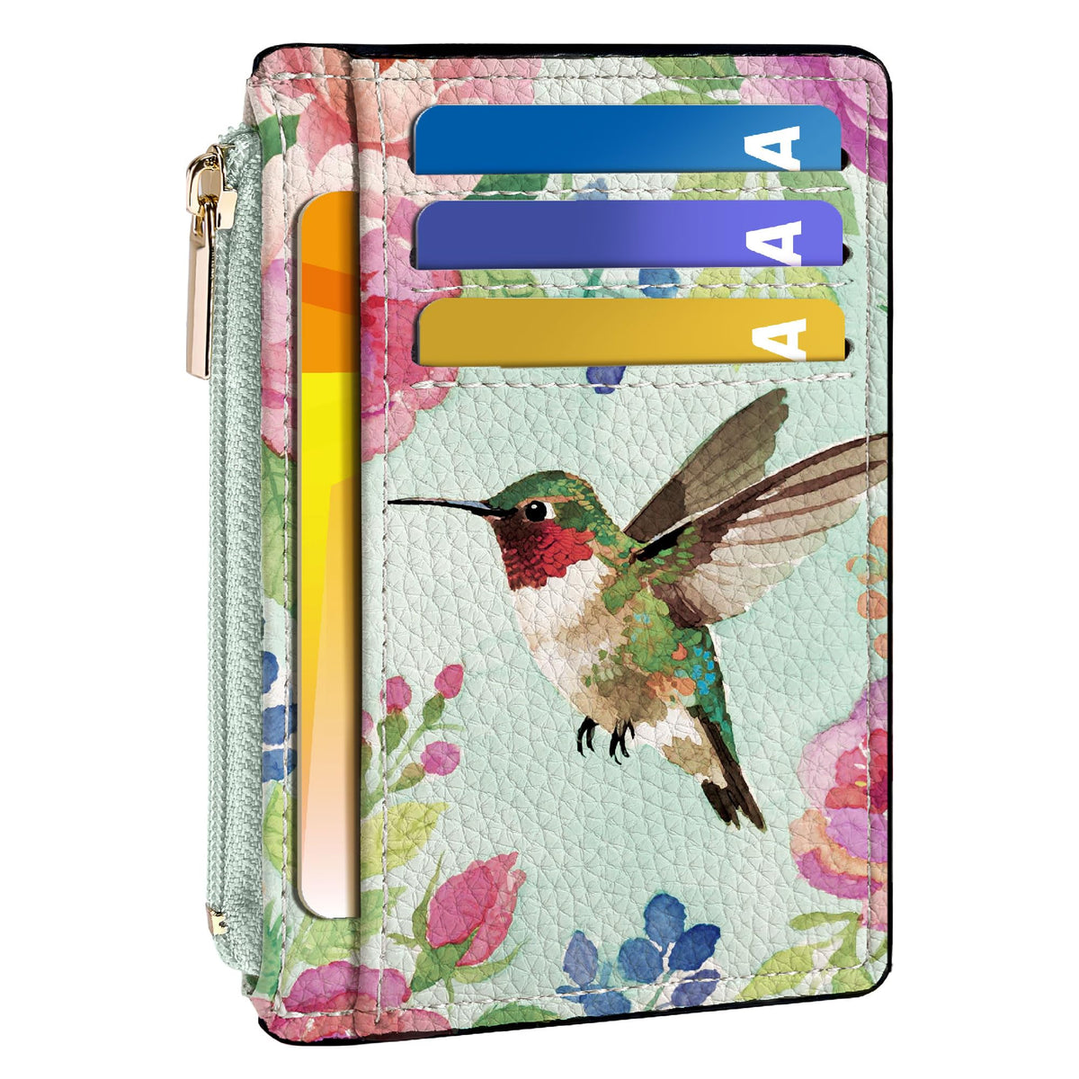 Tipmile Womens Credit Card Holder Wallet, Small Slim RFID Blocking Sleeve