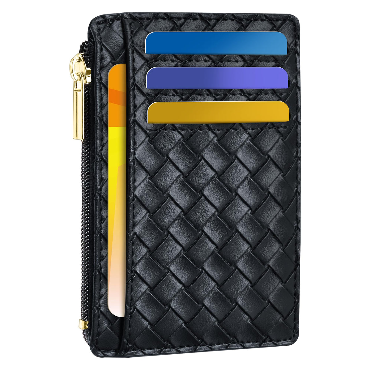 Tipmile Womens Credit Card Holder Wallet, Small Slim RFID Blocking Sleeve