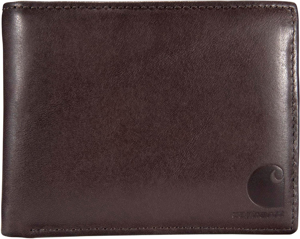 Carhartt Oil Tan Leather Passcase Wallet Brown