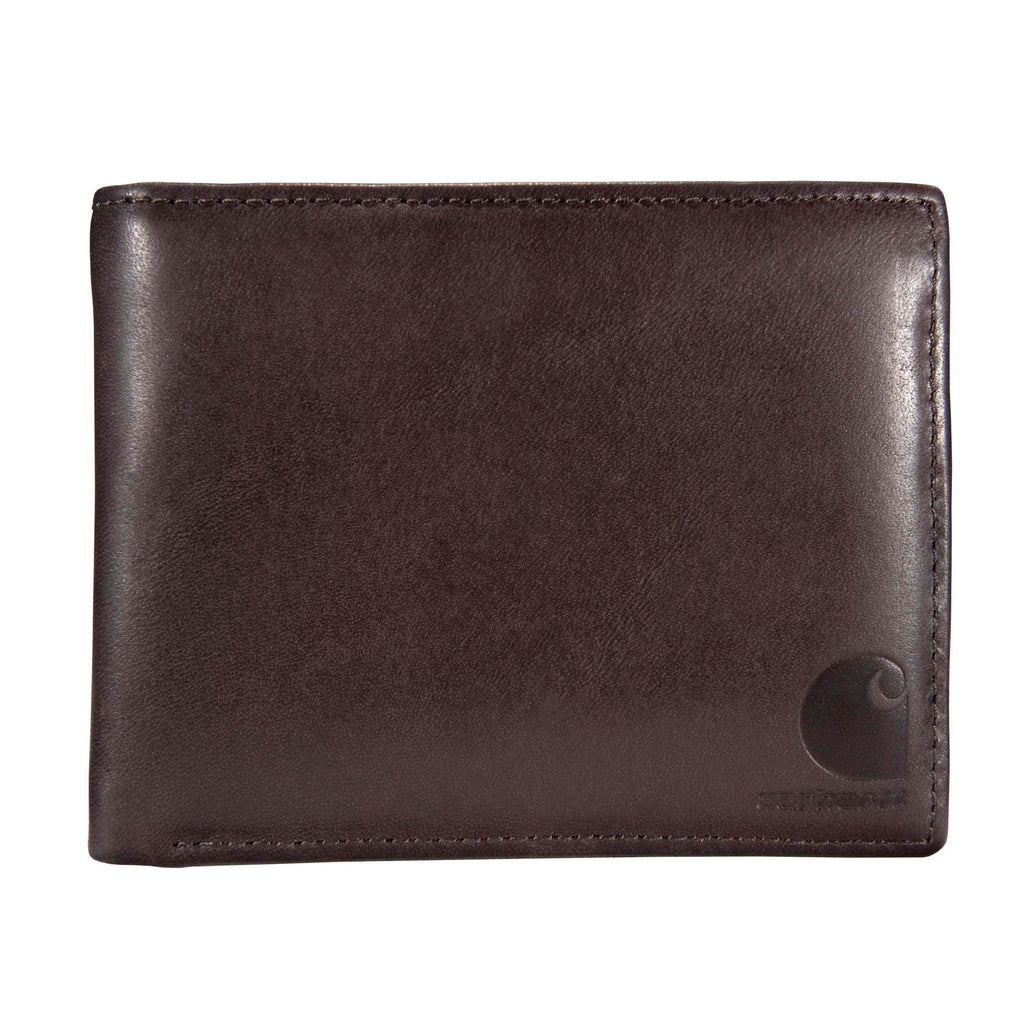 Carhartt Oil Tan Leather Passcase Wallet Brown