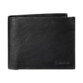 Calvin Klein Men's RFID Leather Minimalist Bifold Wallet with Multiple Card Slots and ID Window