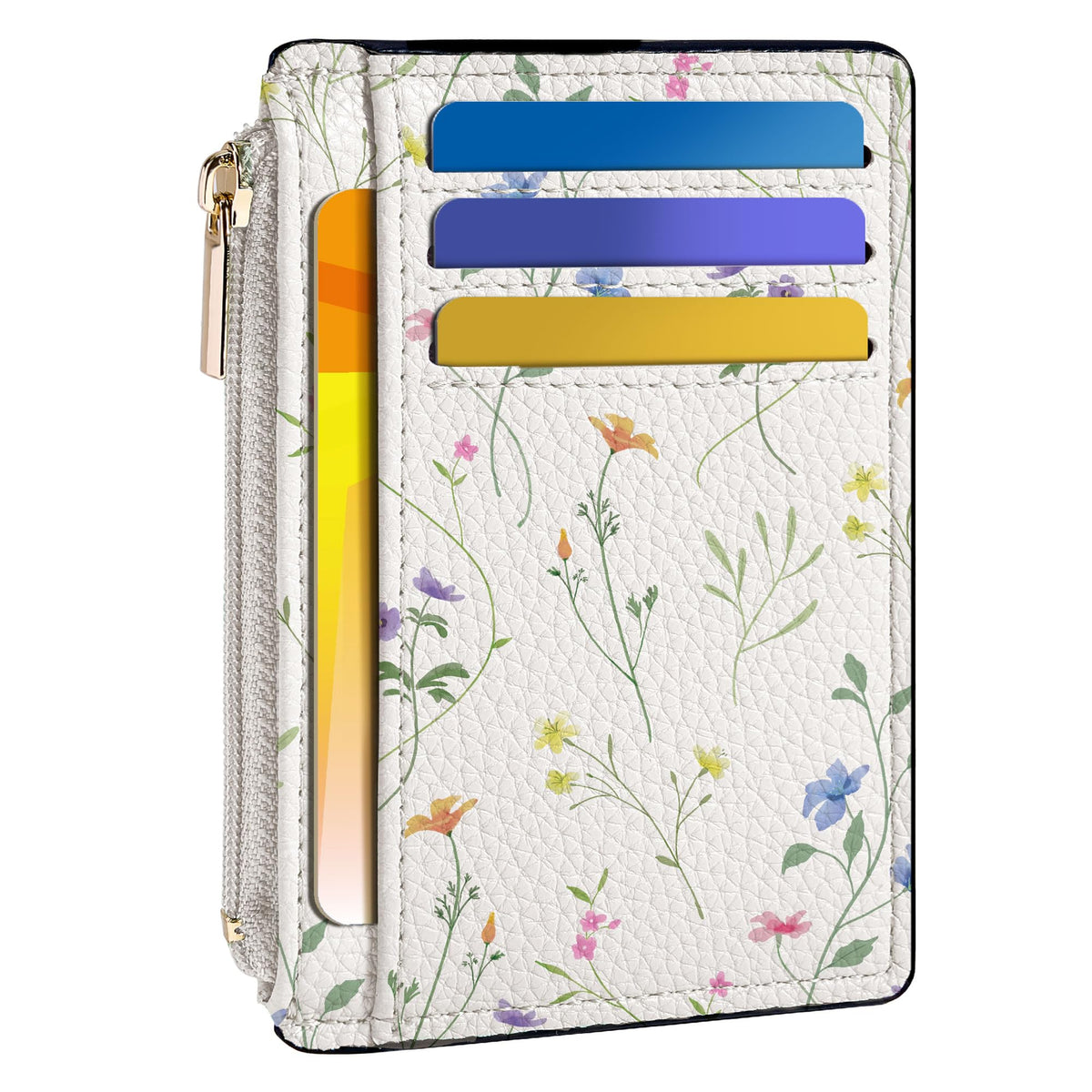 Tipmile Womens Credit Card Holder Wallet, Small Slim RFID Blocking Sleeve
