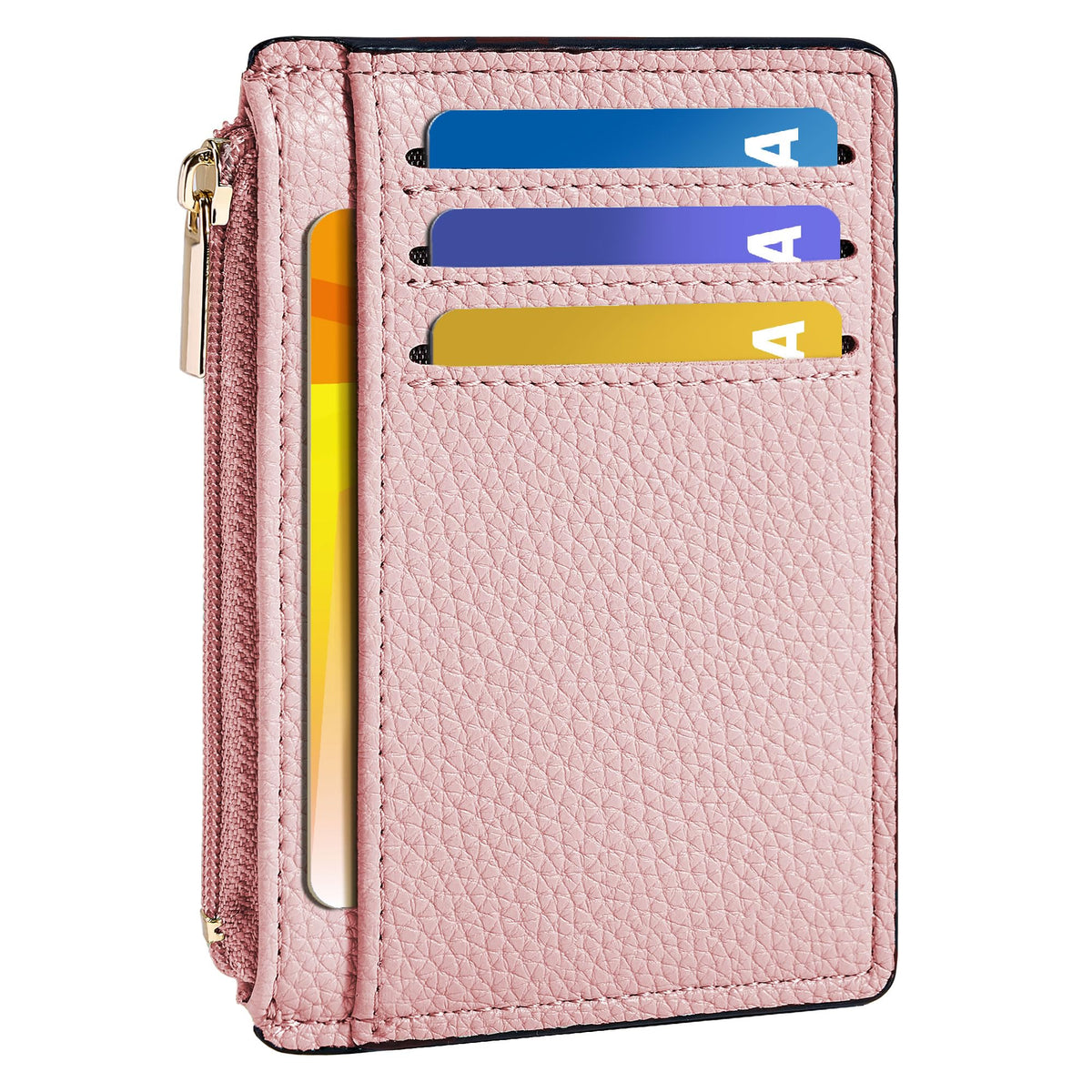 Tipmile Womens Credit Card Holder Wallet, Small Slim RFID Blocking Sleeve