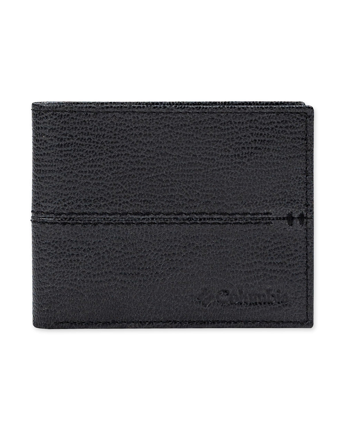 Columbia mens RFID Slim Bifold Wallet With ID Window Dark Tan