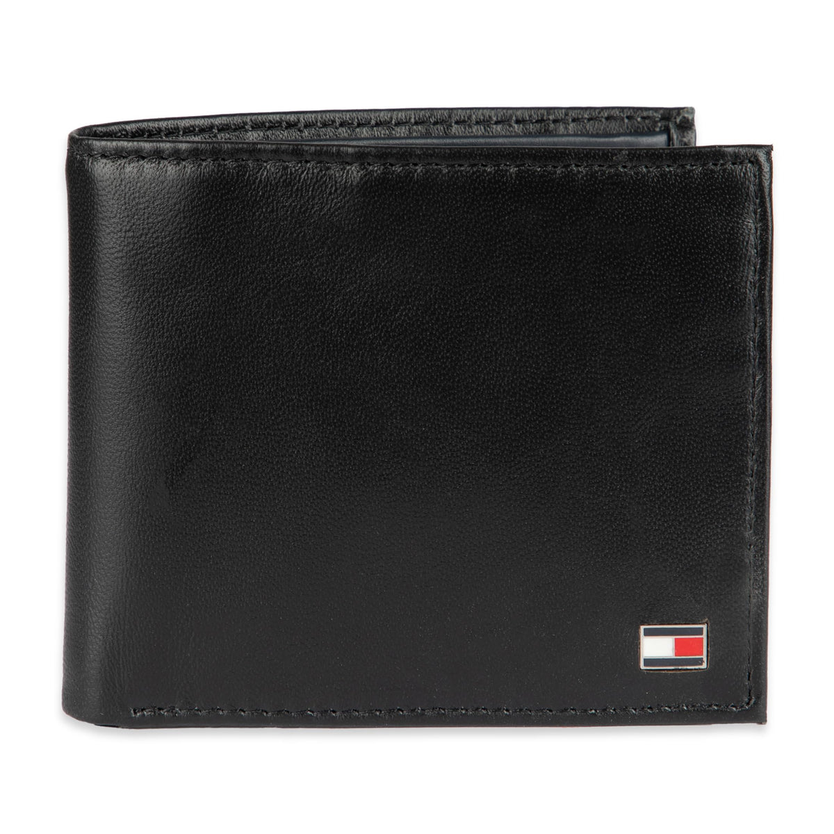 Tommy Hilfiger Men's Leather Orson RFID Bifold Wallet with Removable Passcase