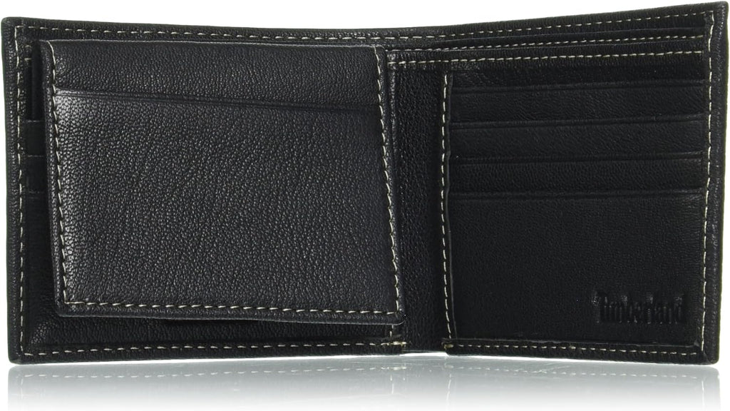 Timberland Men's Genuine Leather Passcase Security RFID Wallet