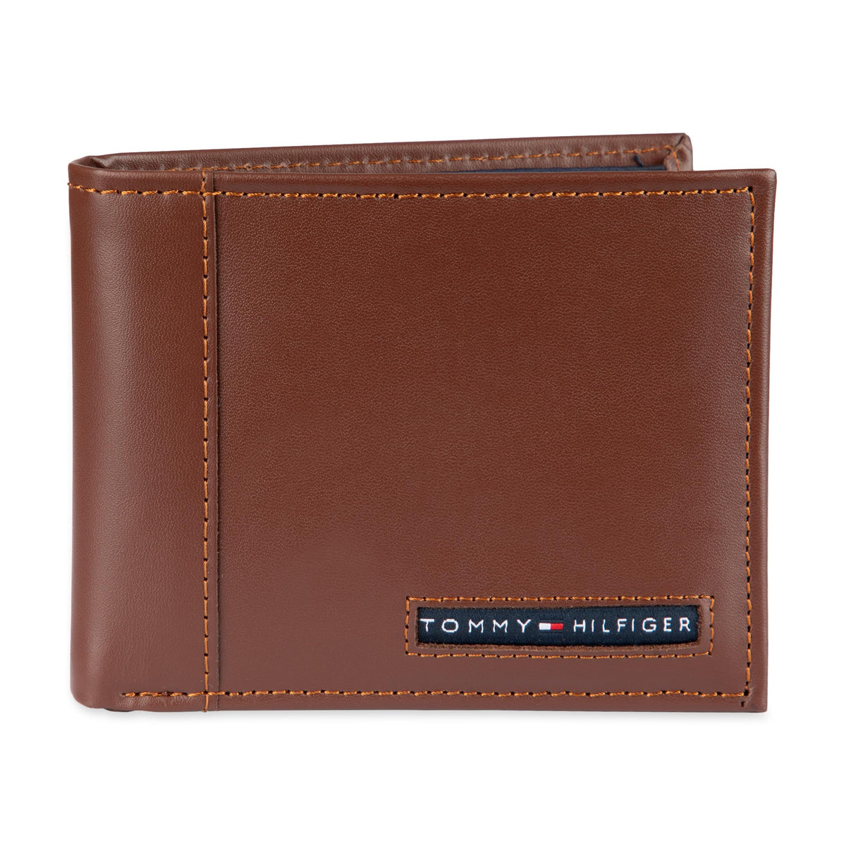 Tommy Hilfiger Men's Leather Orson RFID Bifold Wallet with Removable Passcase