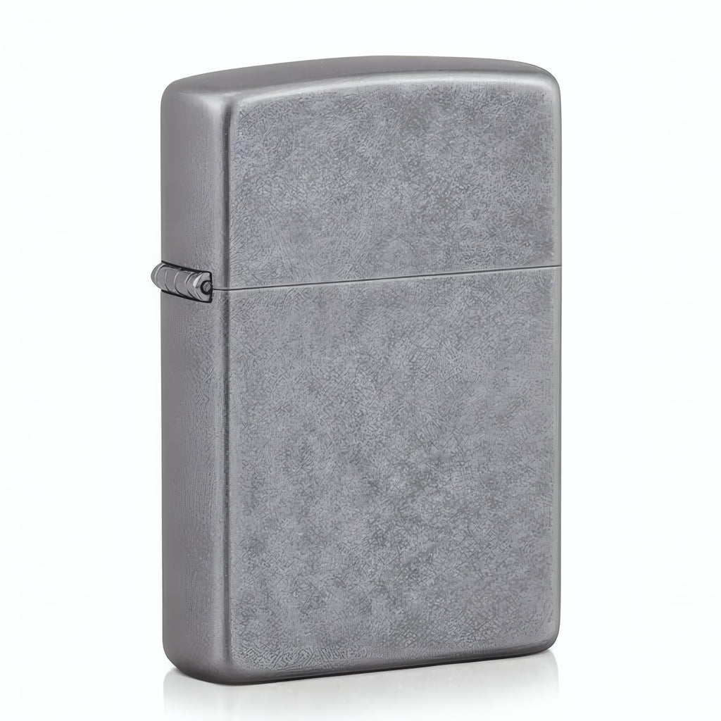 Zippo Classic Brushed Chrome Pocket Lighter - Windproof & Refillable Flip-Top Metal Lighter - Everyday Use Pocket Lighters - Luxury Lighters Made in USA
