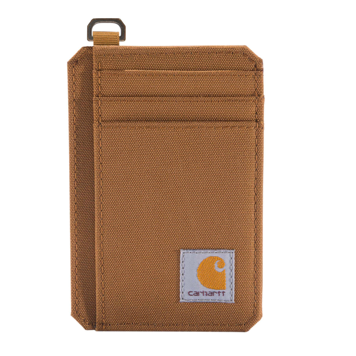 Carhartt Nylon Duck Trifold Wallet Carhartt Brown