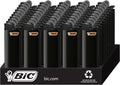 BIC Maxi Pocket Lighter, Special Edition Series, Black, 50 Count Tray of Lighters