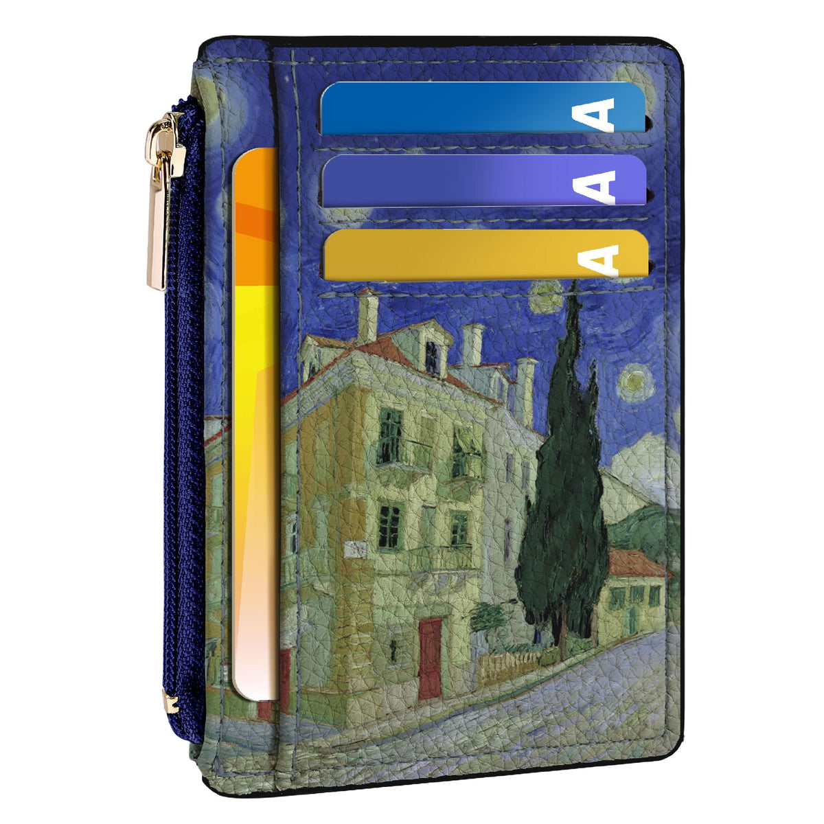 Tipmile Womens Credit Card Holder Wallet, Small Slim RFID Blocking Sleeve