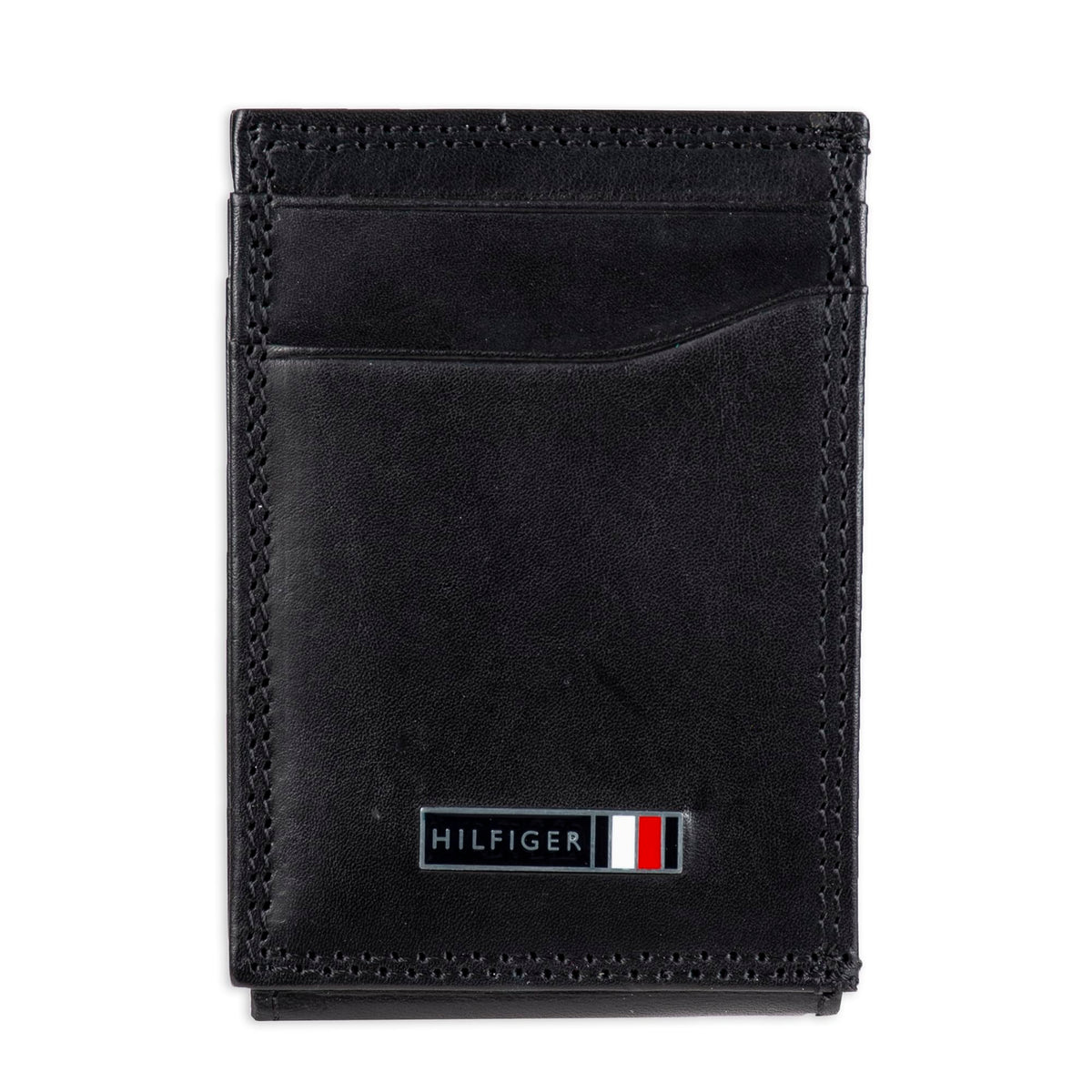 Tommy Hilfiger Men's Leather Orson RFID Bifold Wallet with Removable Passcase