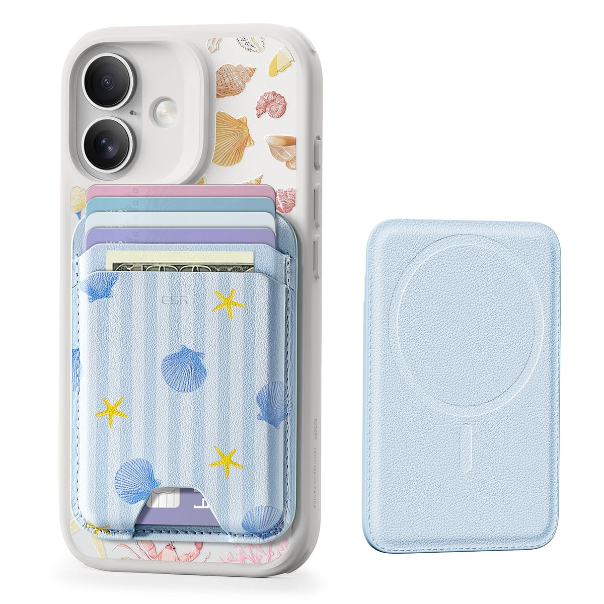 ESR for MagSafe Wallet, 5 Card Holder for Phone Case, RFID Blocking