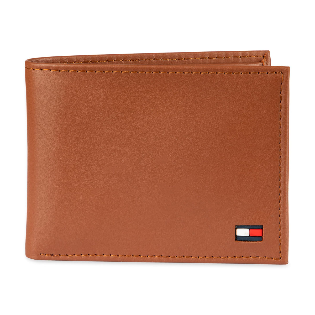 Tommy Hilfiger Men's Leather Orson RFID Bifold Wallet with Removable Passcase